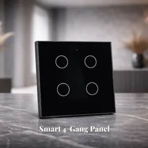4 gang smart control panel