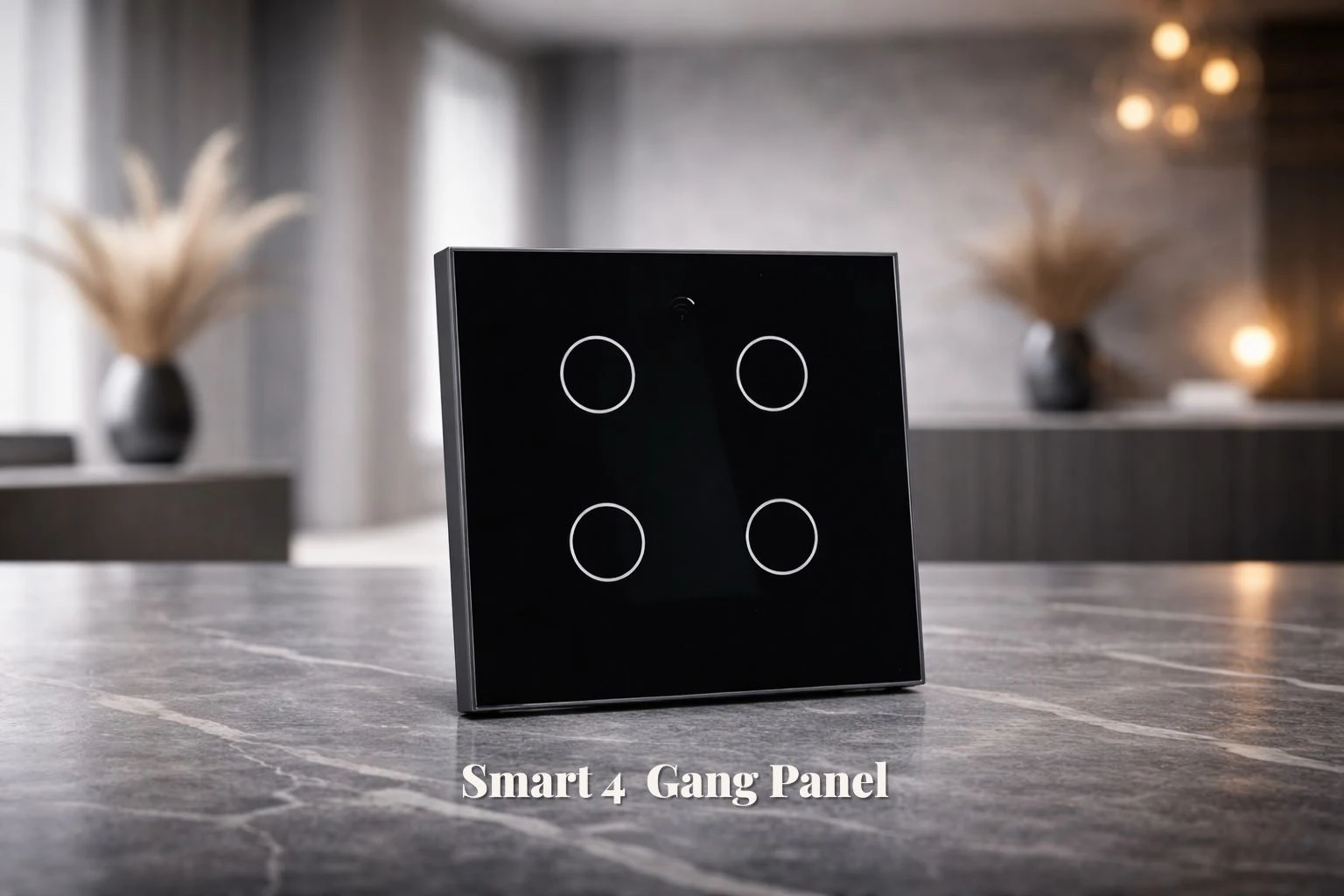 4 gang smart control panel